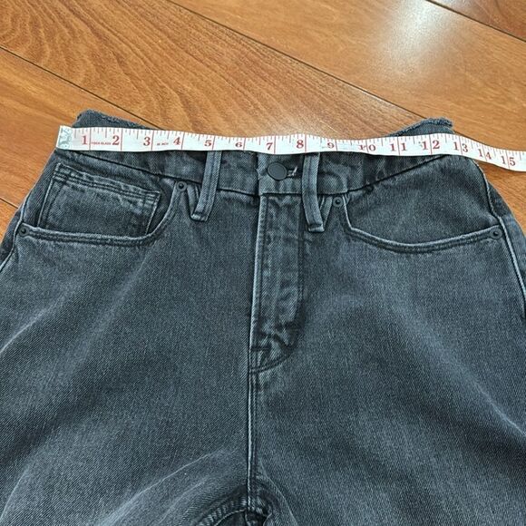 Good American Women Black Jeans Relaxed fit size 2 / 26 - Picture 9 of 11